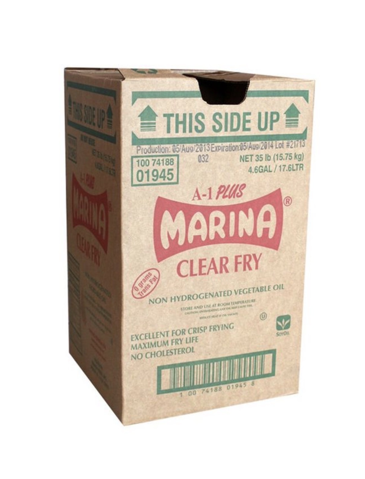 Clear Frying Oil 35Lb